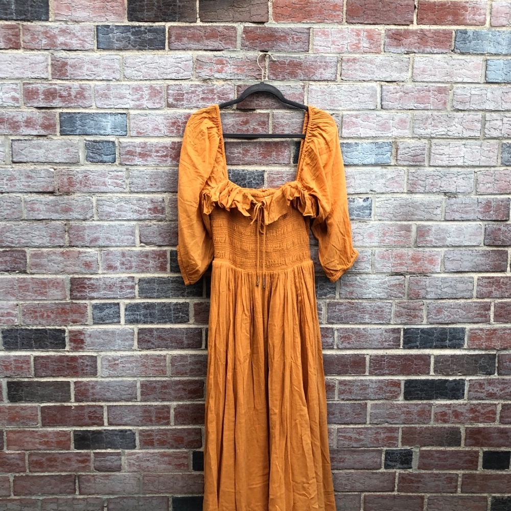 Free People Endless Summer Ruffle Maxi Dress